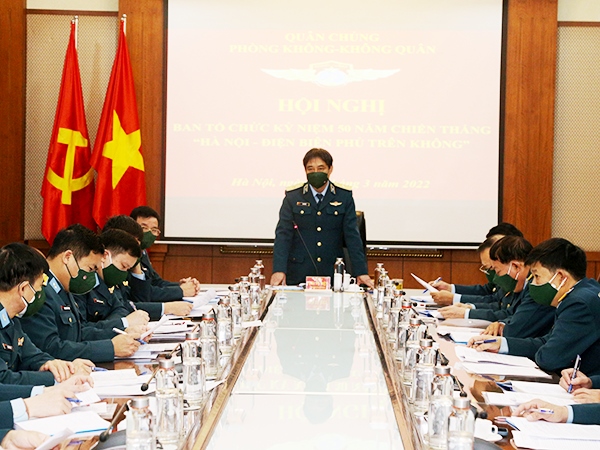 Chuẩn bị tốt các hoạt động kỷ niệm 50 năm Chiến thắng “Hà Nội - Điện Biên Phủ trên không”