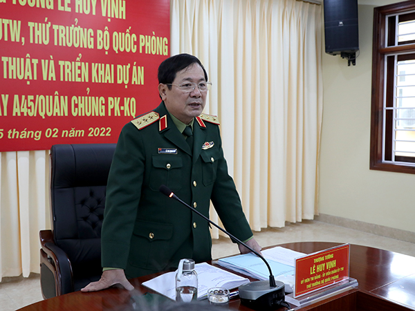 Bộ Quốc phòng kiểm tra Nhà máy A45
