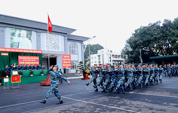 Các đơn vị trong Quân chủng đồng loạt ra quân huấn luyện  năm 2019