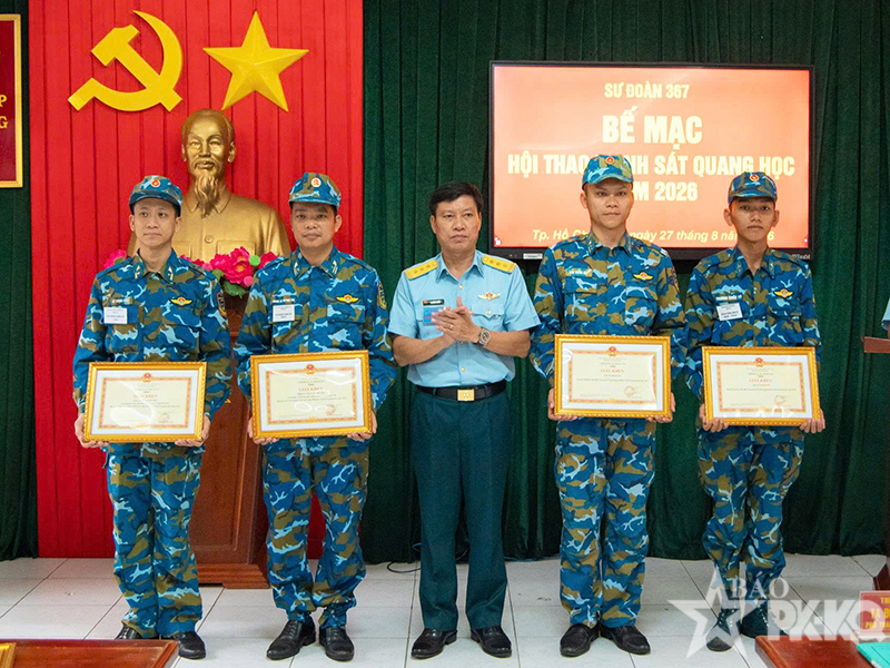 Sư đo&agrave;n 367 tổ chức Hội thao Trinh s&aacute;t quang học năm 2026