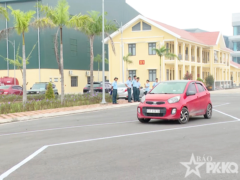 Sư đoàn 370 tổ chức huấn luyện công tác bảo đảm an toàn giao thông