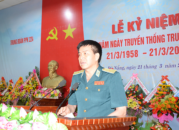 Trung đoàn Pháo Phòng không 224 kỷ niệm 60 năm Ngày truyền thống