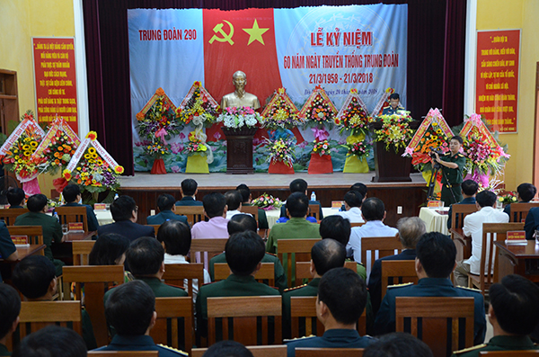 Trung đoàn Ra đa 290 kỷ niệm 60 năm Ngày truyền thống
