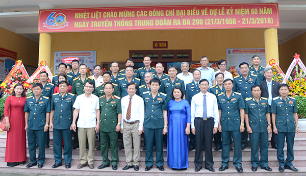 Trung đoàn Ra đa 290 kỷ niệm 60 năm Ngày truyền thống