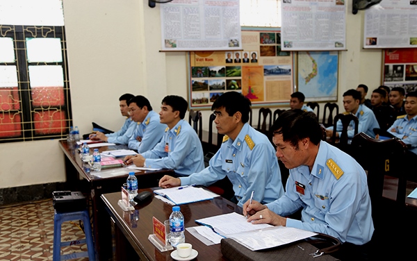 Lữ đoàn Thông tin 26 tổ chức Hội thi cán bộ giảng dạy chính trị năm 2018