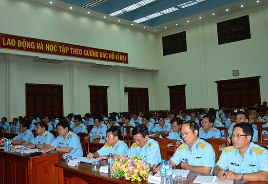 Đảng ủy Quân chủng Phòng không-Không quân quán triệt thực hiện Nghị quyết Đại hội XII của Đảng cho cán bộ chủ chốt các đơn vị Khu vực miền Nam