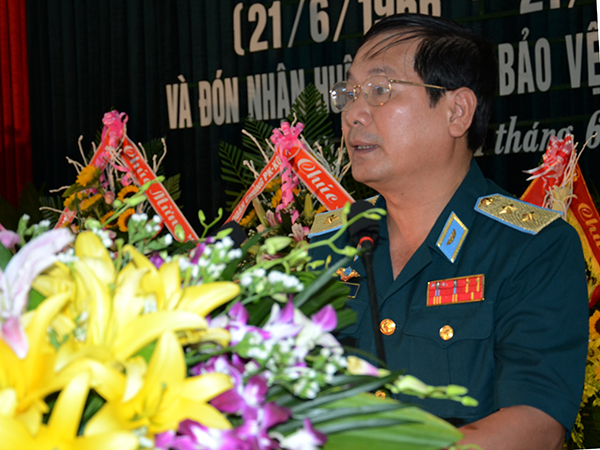 Sư đoàn Phòng không 365 kỷ niệm 50 năm Ngày truyền thống và đón nhận Huân chương Bảo vệ Tổ quốc hạng Nhì.