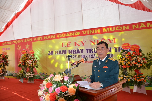 Kho K312 kỷ niệm 30 năm Ngày truyền thống