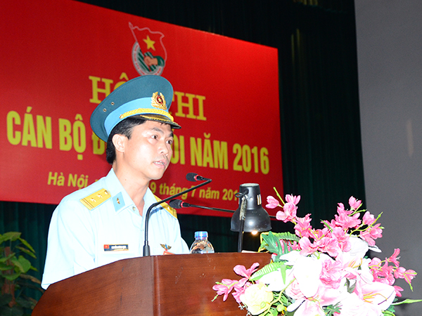 Quân chủng PK-KQ tổ chức Hội thi Cán bộ Đoàn giỏi năm 2016