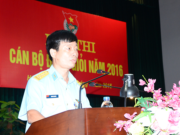 Quân chủng PK-KQ tổ chức Hội thi Cán bộ Đoàn giỏi năm 2016