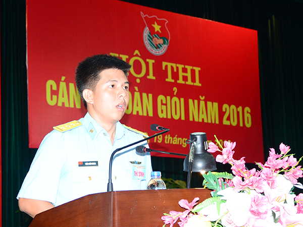 Quân chủng PK-KQ tổ chức Hội thi Cán bộ Đoàn giỏi năm 2016
