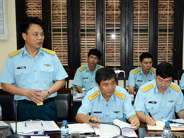 Quân chủng kiểm tra Viện Y học PK-KQ