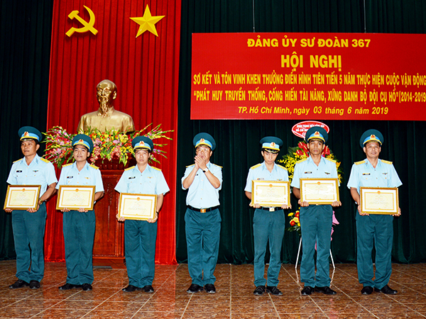 Sư đoàn 367 sơ kết 5 năm thực hiện Cuộc vận động “Phát huy truyền thống, cống hiến tài năng, xứng danh Bộ đội Cụ Hồ”