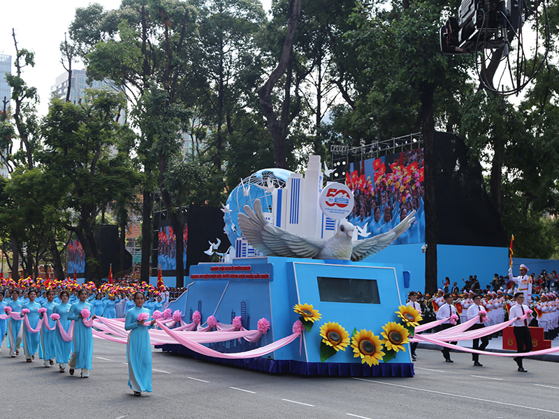 Tổng duyệt cấp Nhà nước Lễ kỷ niệm 50 năm Ngày giải phóng miền Nam, thống nhất đất nước