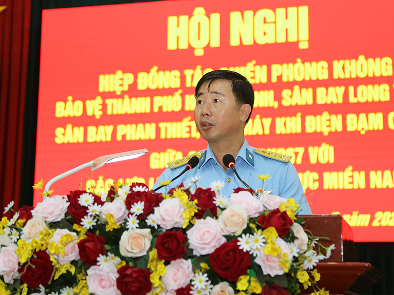 Hội nghị hiệp đồng tác chiến phòng không bảo vệ các mục tiêu trọng yếu giữa Sư đoàn 367 với các đơn vị trong khu vực miền Nam