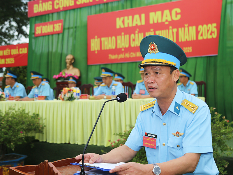 Sư đoàn 367 khai mạc Hội thao Hậu cần - Kỹ thuật năm 2025