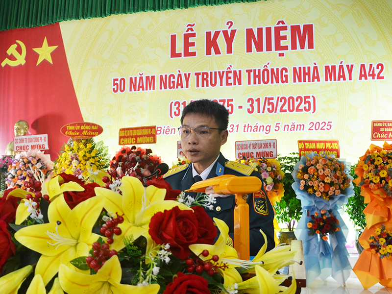 Nhà máy A42 kỷ niệm 50 năm ngày truyền thống (31-5-1975 /31-5-2025)