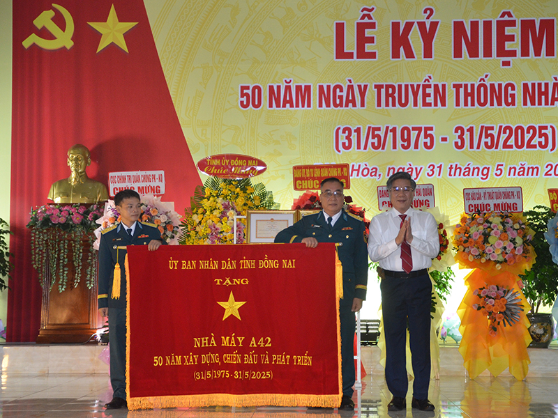 Nhà máy A42 kỷ niệm 50 năm ngày truyền thống (31-5-1975 /31-5-2025)