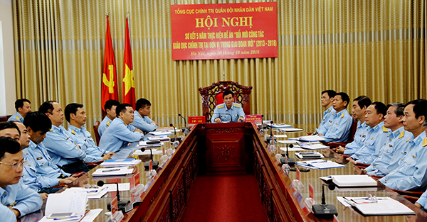 Tổng cục Chính trị QĐND Việt Nam sơ kết 5 năm thực hiện Đề án “Đổi mới công tác giáo dục chính trị tại đơn vị trong giai đoạn mới”