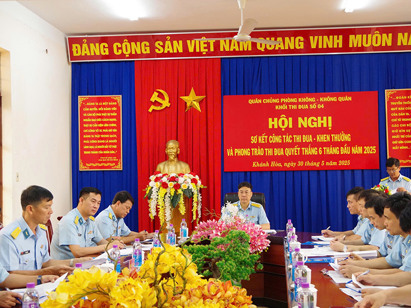 Khối thi đua số 4 sơ kết công tác Thi đua - Khen thưởng và Phong trào Thi đua quyết thắng 6 tháng đầu năm 2025