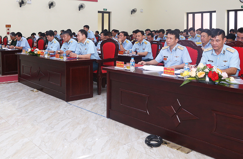 Đảng ủy Quân chủng Phòng không-Không quân tổ chức Hội nghị tổng kết công tác kiểm tra, giám sát và thi hành kỷ luật đảng trong Đảng bộ Quân chủng nhiệm kỳ 2020 - 2025