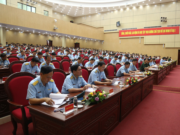 Tổng kết công tác huấn luyện chiến đấu, bảo đảm an toàn bay, xây dựng đơn vị VMTD, “mẫu mực, tiêu biểu” và “Năm kỷ luật, kỷ cương 2020”