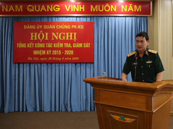 Quân chủng Phòng không-Không quân tổng kết công tác kiểm tra, giám sát nhiệm kỳ 2015-2020