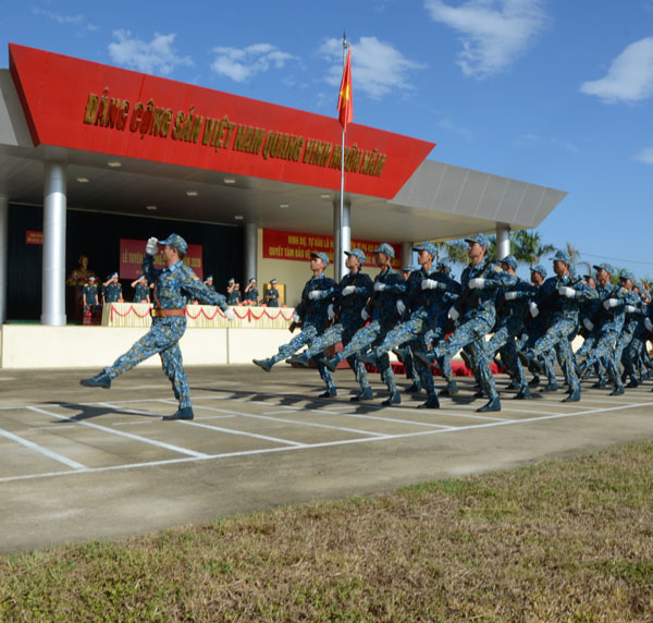 Các đơn vị trong Quân chủng Phòng không - Không quân tổ chức lễ tuyên thệ chiến sĩ mới năm 2020