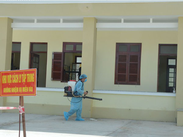 Tăng cường phòng, chống dịch Covid-19 ở Trường Sĩ quan Không quân