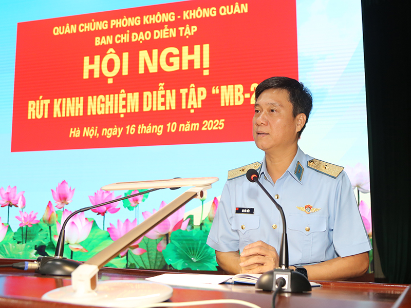Quân chủng Phòng không - Không quân tổ chức thành công Diễn tập “MB-25”