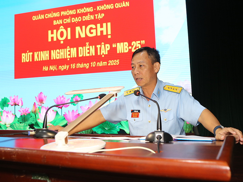 Quân chủng Phòng không - Không quân tổ chức thành công Diễn tập “MB-25”