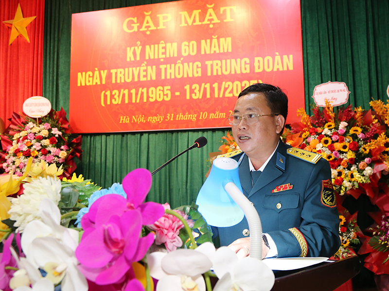 Trung đoàn 274 tổ chức Gặp mặt kỷ niệm 60 năm Ngày truyền thống (13-11-1965 / 13-11-2025)