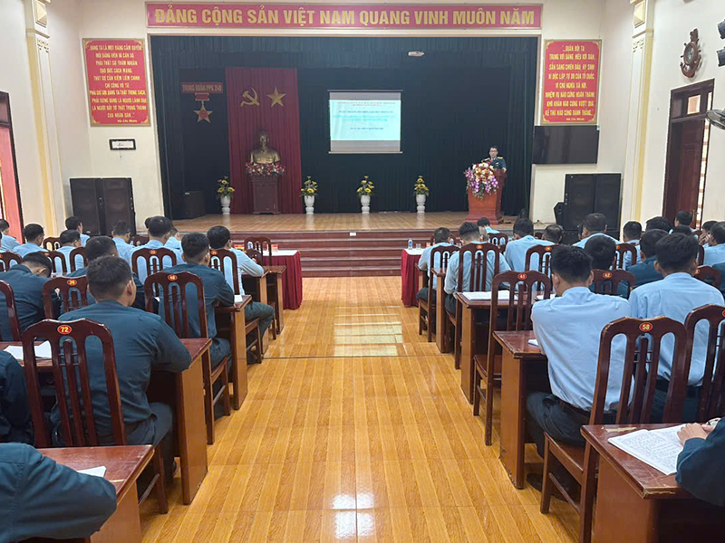 Viện Kiểm sát Quân sự Khu vực 1, Quân chủng Phòng không - Không quân tổ chức phổ biến, giáo dục pháp luật năm 2025 tại các đơn vị trong Sư đoàn 363