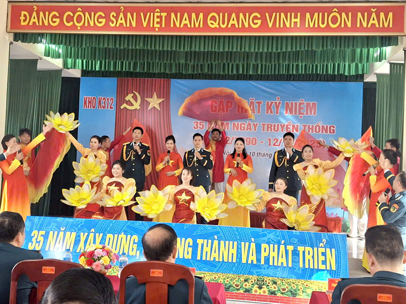 Kho K312 tổ chức Gặp mặt kỷ niệm 35 năm Ngày truyền thống (12-12-1990 / 12-12-2025)