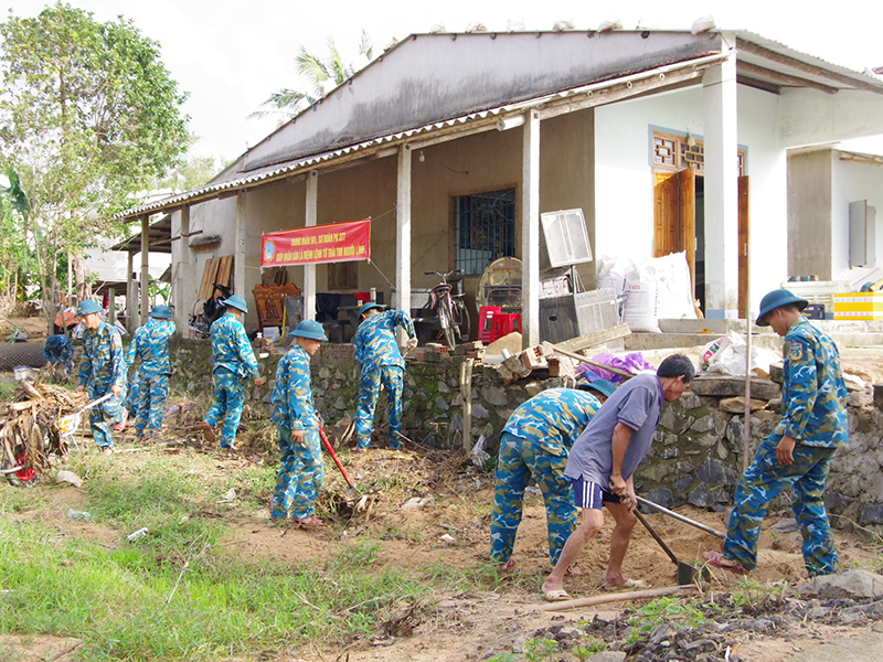 Sư đoàn 377 khởi công xây dựng nhà cho nhân dân vùng lũ tại tỉnh Đắk Lắk