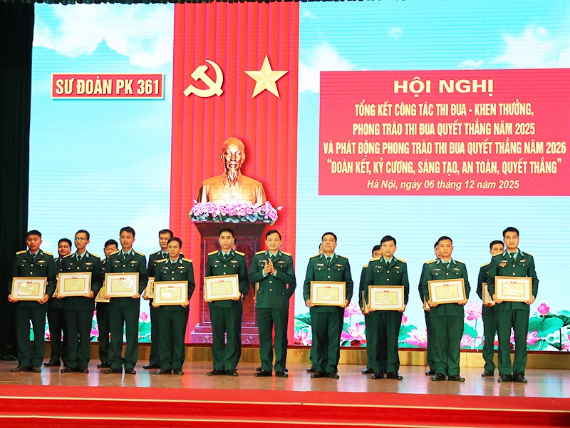 Sư đoàn 361 tổ chức Hội nghị quân chính năm 2025