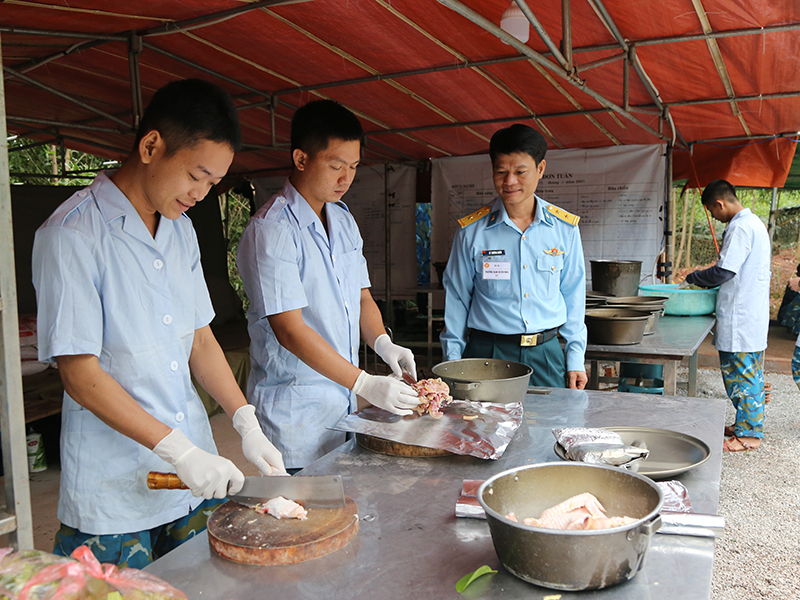 Trung đoàn 591 bảo đảm tốt hậu cần trong diễn tập