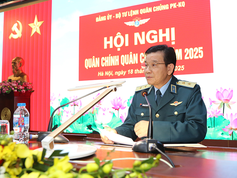 Qu&acirc;n chủng Ph&ograve;ng kh&ocirc;ng - Kh&ocirc;ng qu&acirc;n tổ chức Hội nghị qu&acirc;n ch&iacute;nh năm 2025