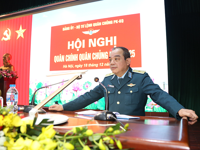 Qu&acirc;n chủng Ph&ograve;ng kh&ocirc;ng - Kh&ocirc;ng qu&acirc;n tổ chức Hội nghị qu&acirc;n ch&iacute;nh năm 2025