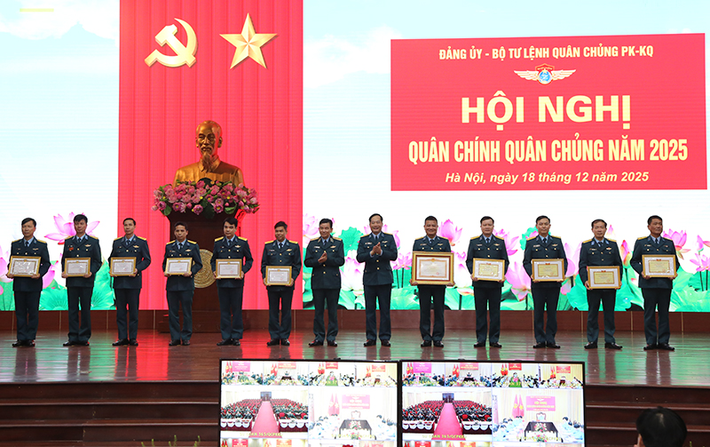 Qu&acirc;n chủng Ph&ograve;ng kh&ocirc;ng - Kh&ocirc;ng qu&acirc;n tổ chức Hội nghị qu&acirc;n ch&iacute;nh năm 2025