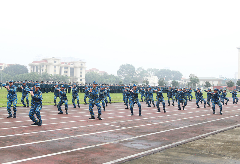 Khối Cơ quan Qu&acirc;n chủng Ph&ograve;ng kh&ocirc;ng - Kh&ocirc;ng qu&acirc;n tổ chức Lễ ra qu&acirc;n huấn luyện năm 2026