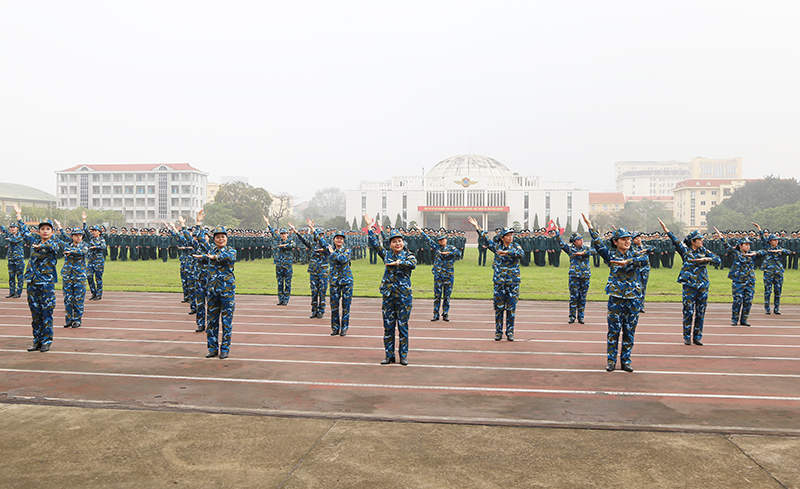 Khối Cơ quan Qu&acirc;n chủng Ph&ograve;ng kh&ocirc;ng - Kh&ocirc;ng qu&acirc;n tổ chức Lễ ra qu&acirc;n huấn luyện năm 2026