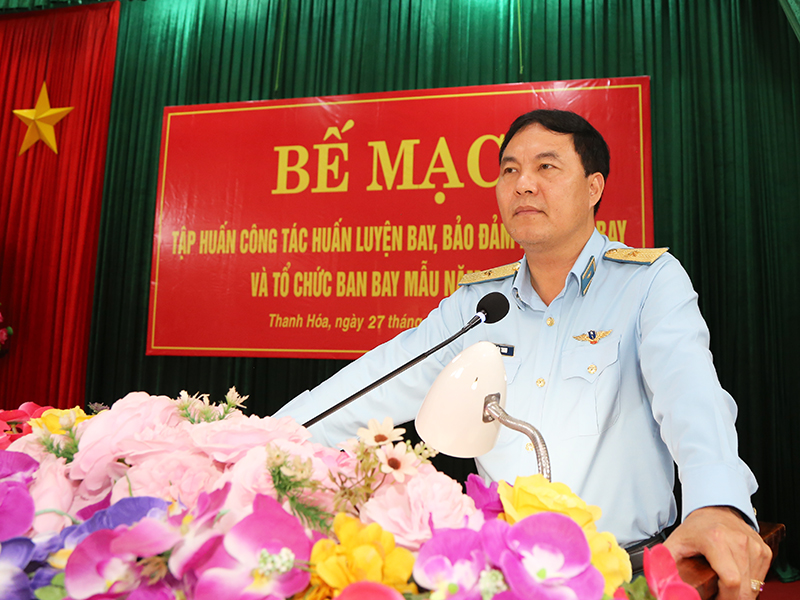 Qu&acirc;n chủng Ph&ograve;ng kh&ocirc;ng - Kh&ocirc;ng qu&acirc;n bế mạc tập huấn c&ocirc;ng t&aacute;c huấn luyện bay, bảo đảm an to&agrave;n bay v&agrave; tổ chức ban bay mẫu năm 2026