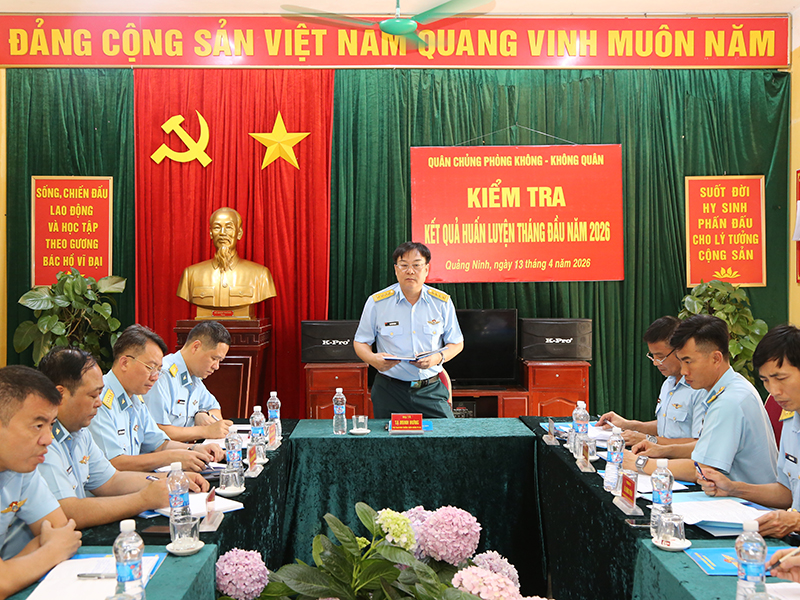 Qu&acirc;n chủng Ph&ograve;ng kh&ocirc;ng - Kh&ocirc;ng qu&acirc;n kiểm tra huấn luyện th&aacute;ng đầu năm 2026 tại c&aacute;c đơn vị thuộc Sư đo&agrave;n 363 v&agrave; Sư đo&agrave;n 365