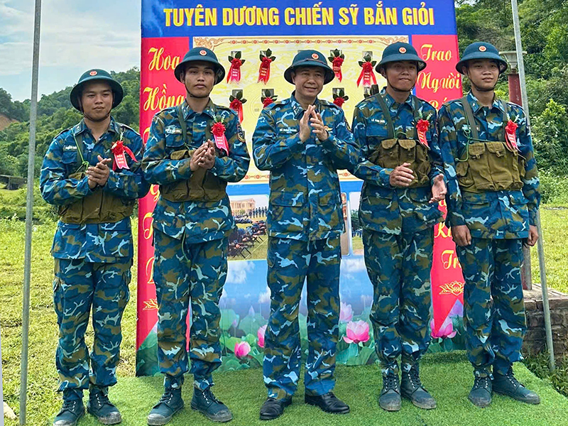 Tiểu đo&agrave;n Huấn luyện chiến sĩ mới, Sư đo&agrave;n 361 tổ chức kiểm tra &ldquo;3 tiếng nổ&rdquo; cho chiến sĩ mới