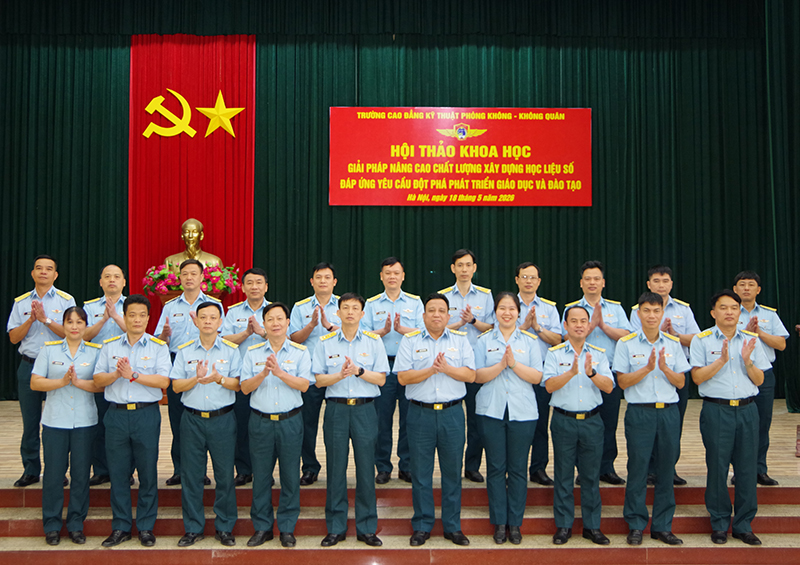 Trường Cao đẳng Kỹ thuật PK-KQ tổ chức Hội thảo khoa học “Giải pháp nâng cao chất lượng xây dựng học liệu số đáp ứng yêu cầu đột phá phát triển giáo dục và đào tạo”