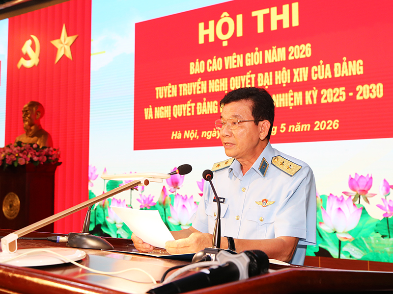 Qu&acirc;n chủng Ph&ograve;ng kh&ocirc;ng - Kh&ocirc;ng qu&acirc;n tổ chức Khai mạc hội thi B&aacute;o c&aacute;o vi&ecirc;n giỏi năm 2026
