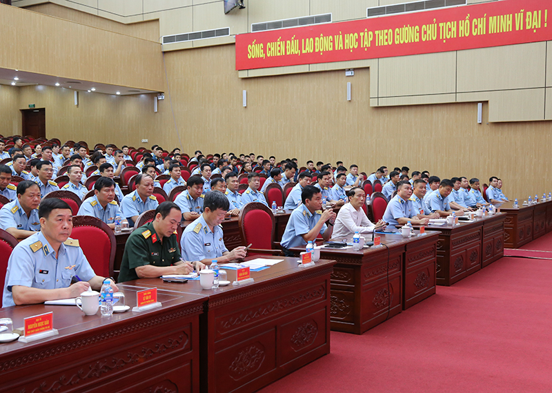 Qu&acirc;n chủng Ph&ograve;ng kh&ocirc;ng - Kh&ocirc;ng qu&acirc;n tổ chức Khai mạc hội thi B&aacute;o c&aacute;o vi&ecirc;n giỏi năm 2026