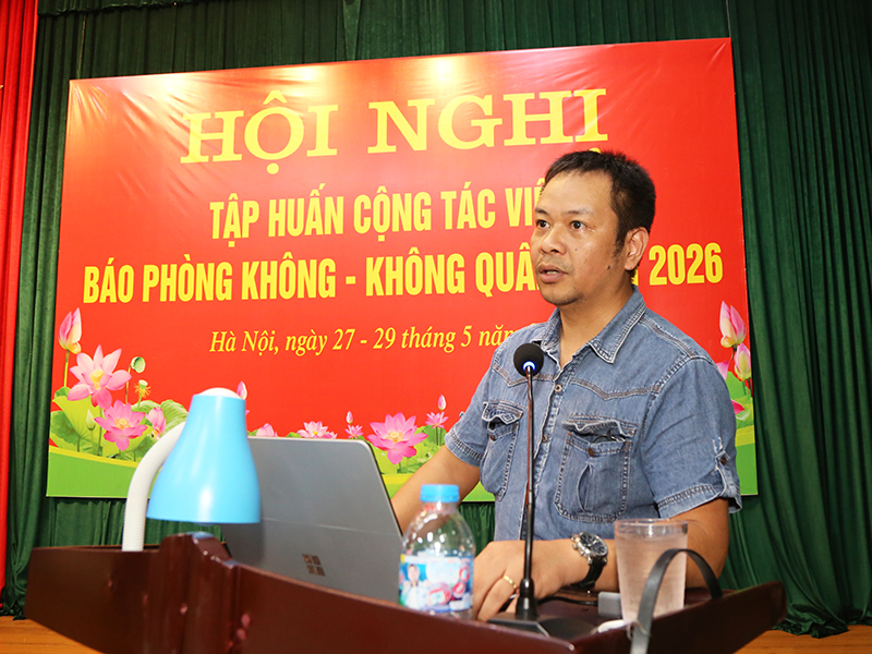 Cục Ch&iacute;nh trị Qu&acirc;n chủng Ph&ograve;ng kh&ocirc;ng - Kh&ocirc;ng qu&acirc;n bế mạc Hội nghị tập huấn cộng t&aacute;c vi&ecirc;n B&aacute;o Ph&ograve;ng kh&ocirc;ng - Kh&ocirc;ng qu&acirc;n năm 2026