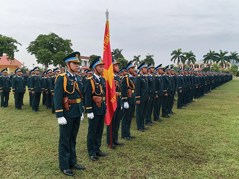 Các đơn vị trong Quân chủng Phòng không-Không quân tổ chức Lễ tuyên thệ chiến sĩ mới năm 2026